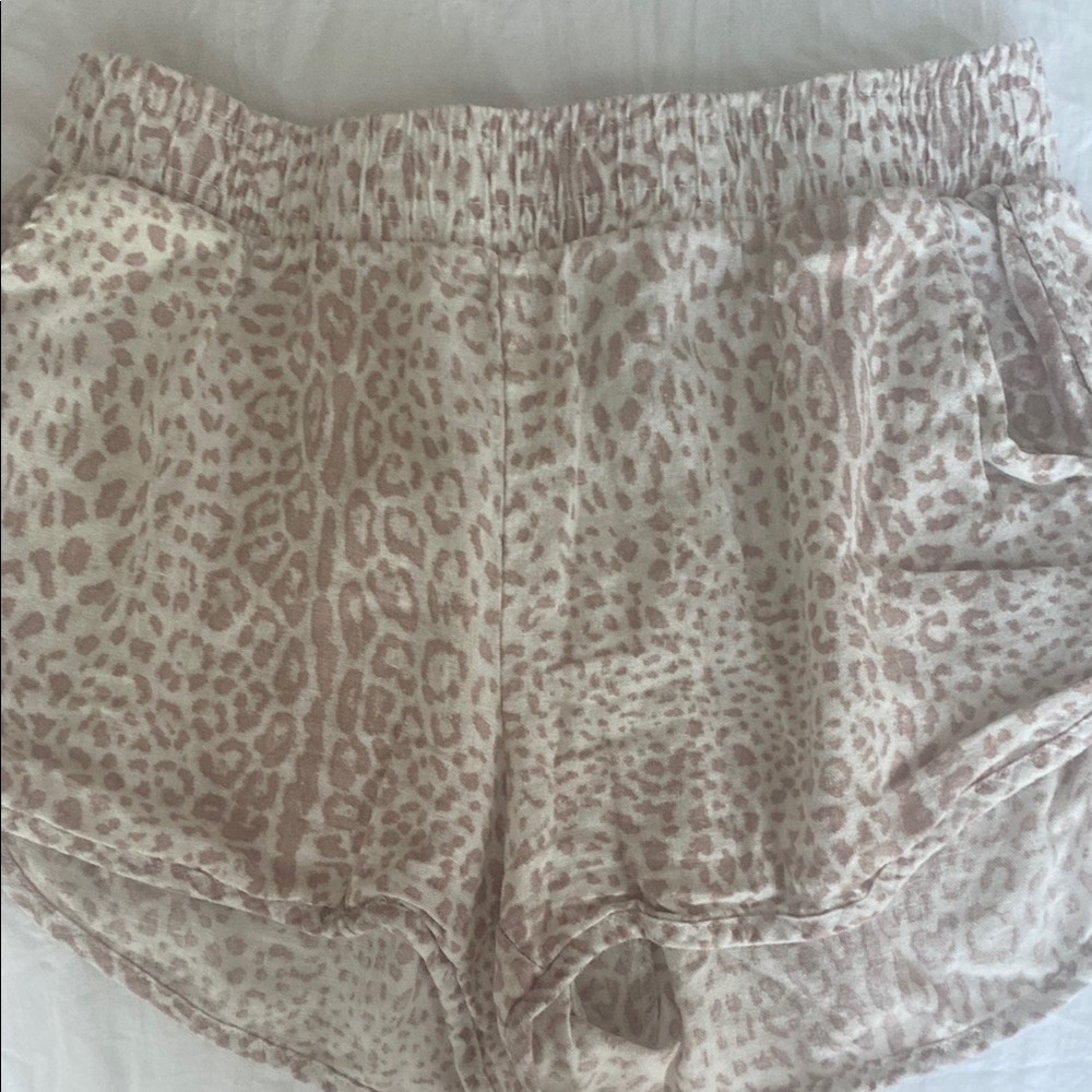 Leopard Print Shorts